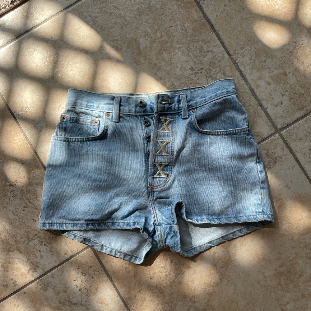 AMAZING VINTAGE · Manager "XXX" High Waisted Denim